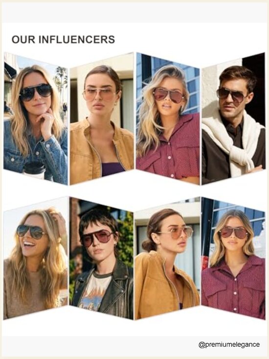 Retro Oversized Aviator Sunglasses Square UV400 Protection Unisex main image 5